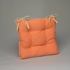 chaircushion peachy red/beige per stuk