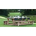 Isa tuintafel naturel 250x110