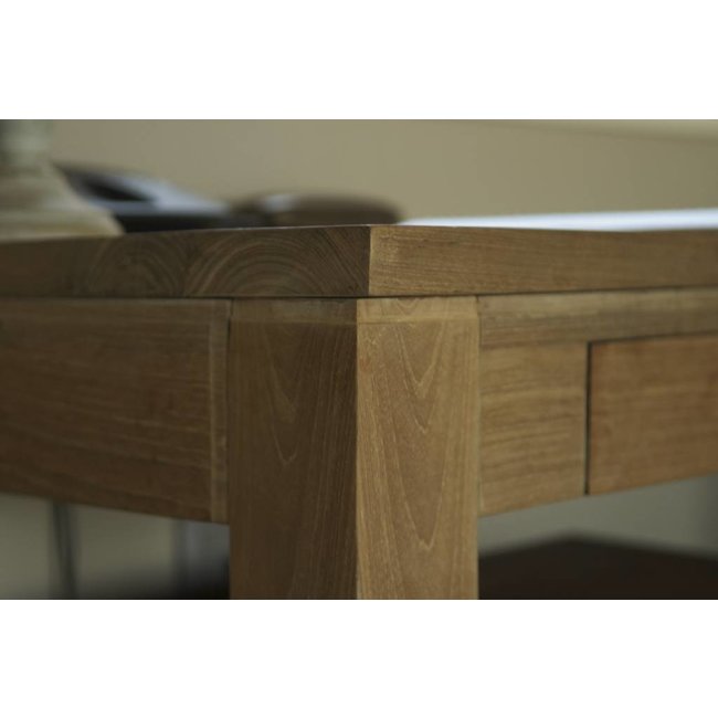 sidetable single top legs 8.160x40x79. teak