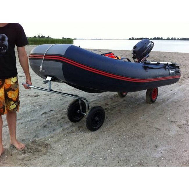 Talamex Rubberboot boegtrolley - Boot transport neuswiel