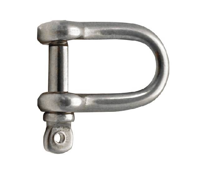 Talamex D-sluiting - oogbout RVS 8 mm
