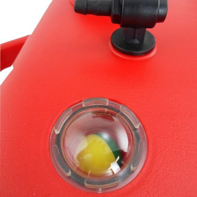 Talamex Brandstoftank 22 Liter met tankmeter voor Buitenboordmotor, draagbaar