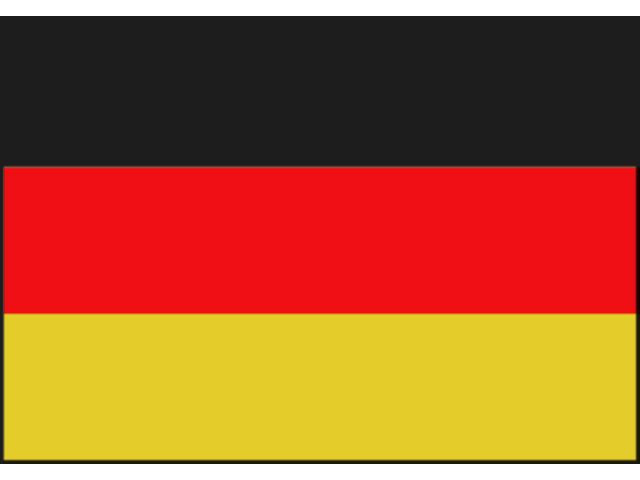 Duitse boot vlag 20 x 30 cm