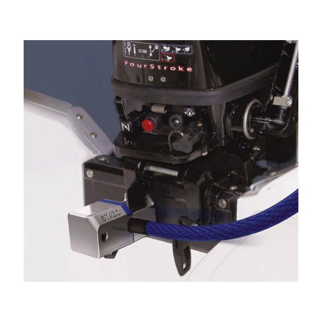 Stazo Smartlock buitenboordmotor slot met 2,5 m lasso kabel van Ø 20 mm
