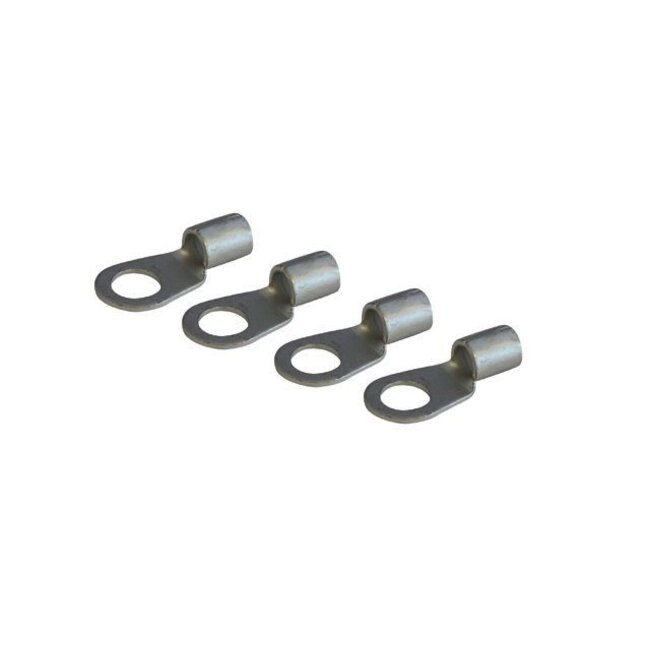 Talamex 4 stuks Kabelschoen voor kabel Ø 16 mm² met oog Ø 8 mm