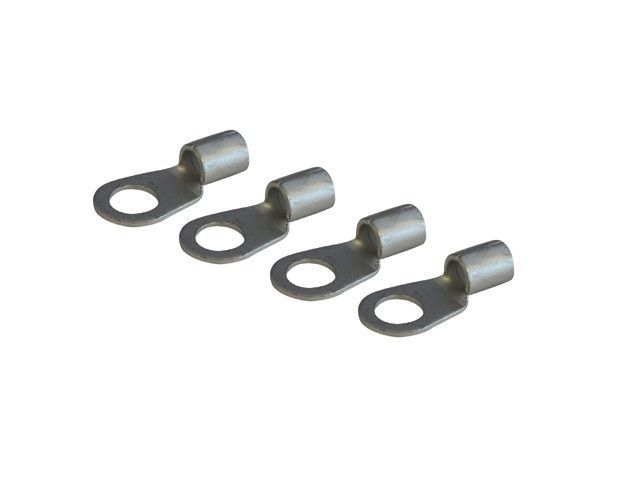 Talamex 4 stuks Kabelschoen voor kabel Ø 10 mm² met oog Ø 8 mm