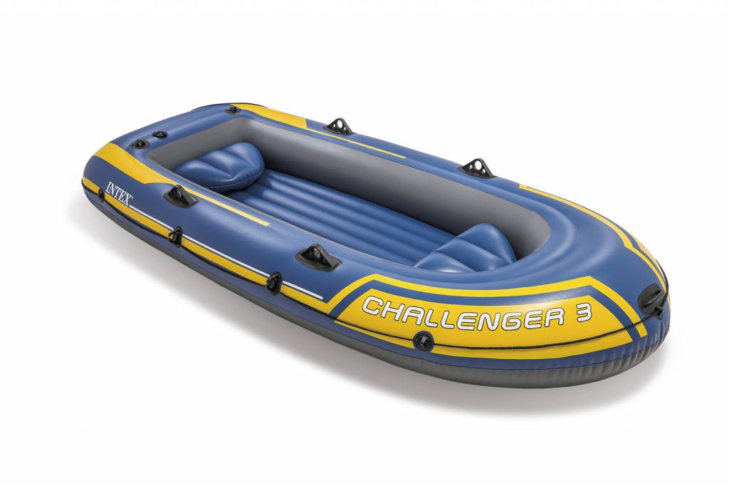 Moeras Nauwgezet spreiding Intex Opblaasboot Challenger 3 Set driepersoons - Rubberboot Expert