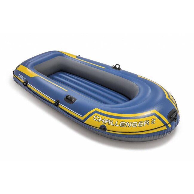 Intex Opblaasboot Challenger 2 Set tweepersoons