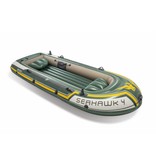 Intex Opblaasboot Seahawk 4 Set vierpersoons