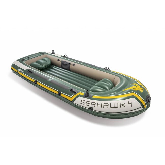 Intex Opblaasboot Seahawk 4 Set vierpersoons