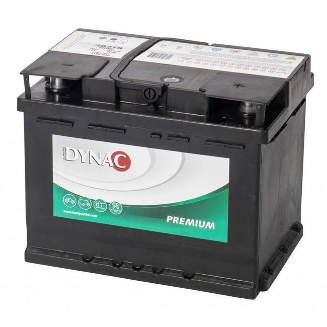 Dynac Start accu 12 volt 62 ah Type 56219