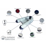 Talamex Rubberboot Comfortline TLX 350 met Aluminium vloer