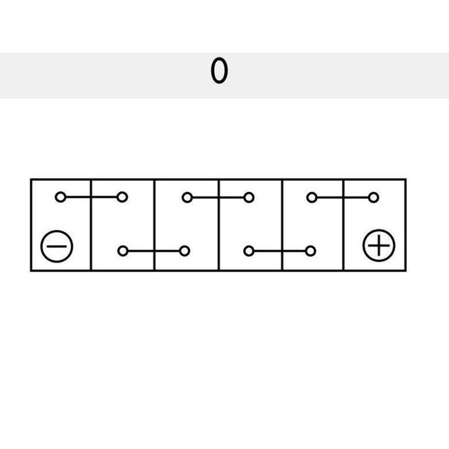 Landport LFP V12-75 12 volt 960 Wh Lithium LiFePo4 accu