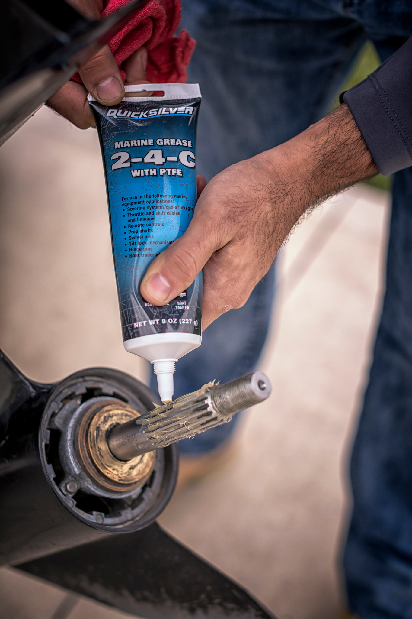 Quicksilver 24C universeel vet Rubberboot Expert