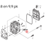 Quicksilver NGK DCPR6E bougie voor 2,5 t/m 9,9 pk buitenboordmotor