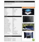 LP 200F-34SP Energy Foldable Solar Panel 34V/200W