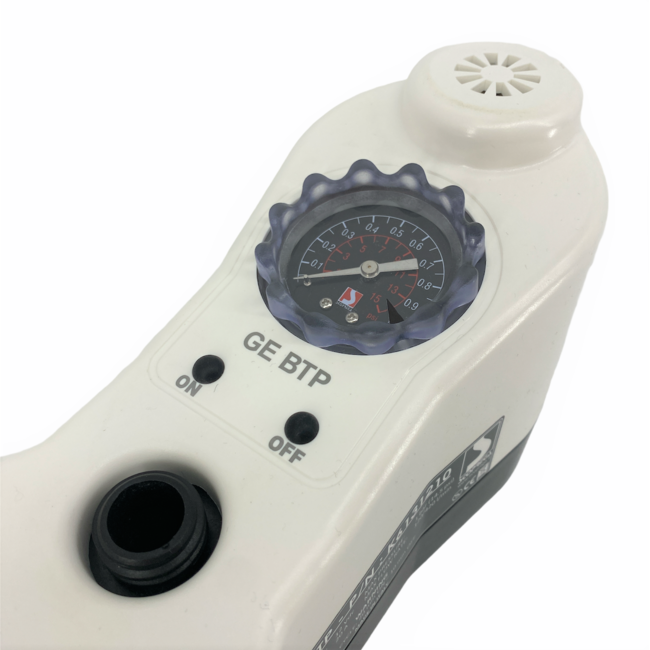 Scoprega Elektrische opblaaspomp BTP-2 met manometer