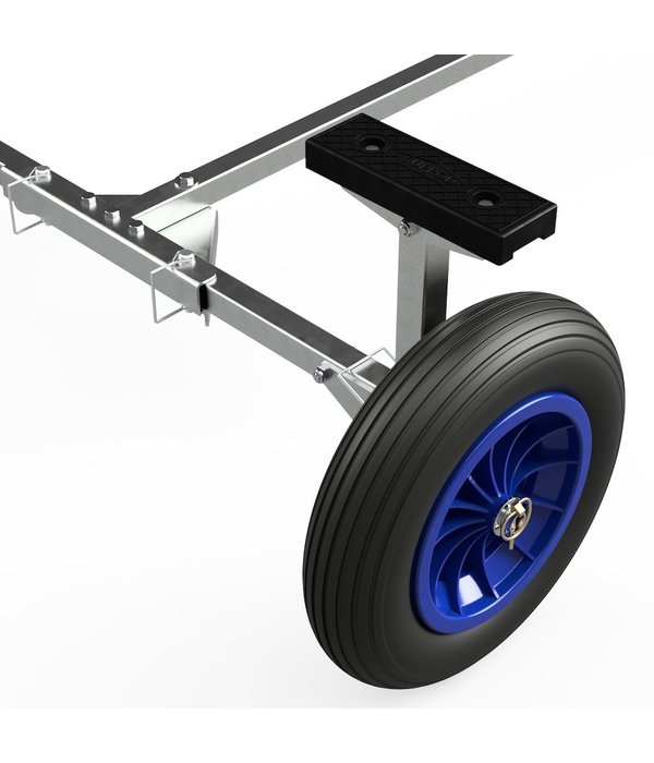 1 persoons rubberboot, geel 109 x 87 x 66 cm, PVC-materiaal, draagvermogen 55 kg, 1 stuk