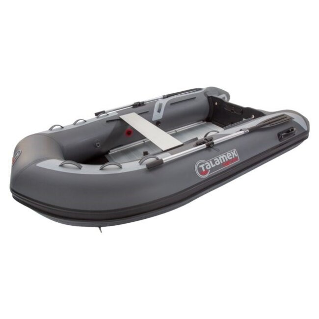 Talamex Highline aludeck HLX 350 storm-grijs rubberboot