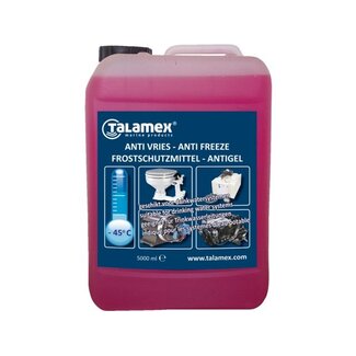 Talamex 5 liter antivries voor motor, pompen, tanks en toilet