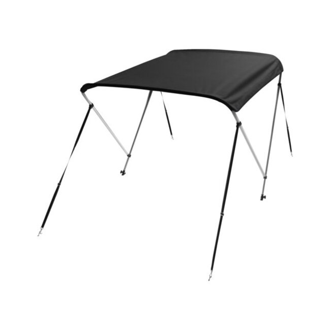 Talamex Biminitop Deluxe 2 boog Zwart