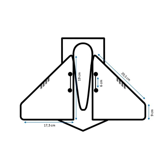 Talamex Buitenboordmotor stabilisatorset 4 - 50 pk