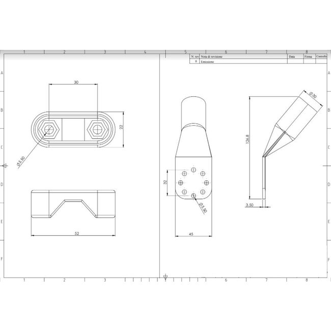 RVS vlaggenstokhouder met toebehoren