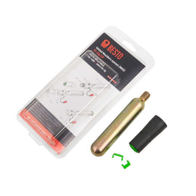 Besto Herlaadset UML MK5 24 gr All Weather 100N