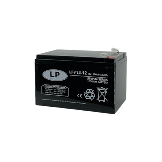 Lithium accu LFP V12-12 LiFePo4 12 volt 12 Ah 153 Wh