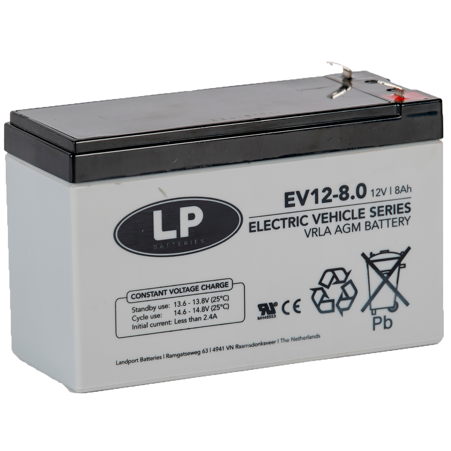 EV12-8 accu 8 Ah Electric VRLA Battery - Expert