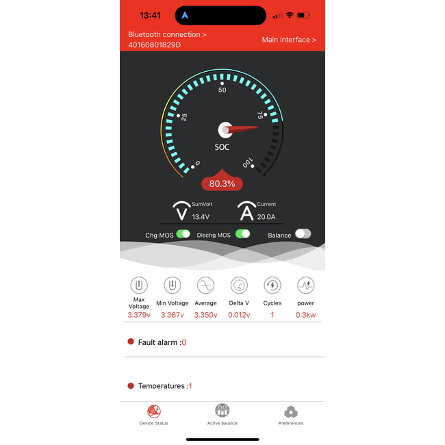 Landport SMART Lithium accu LFP V12-125LBT LiFePo4 12 volt 125 Ah 1600 Wh