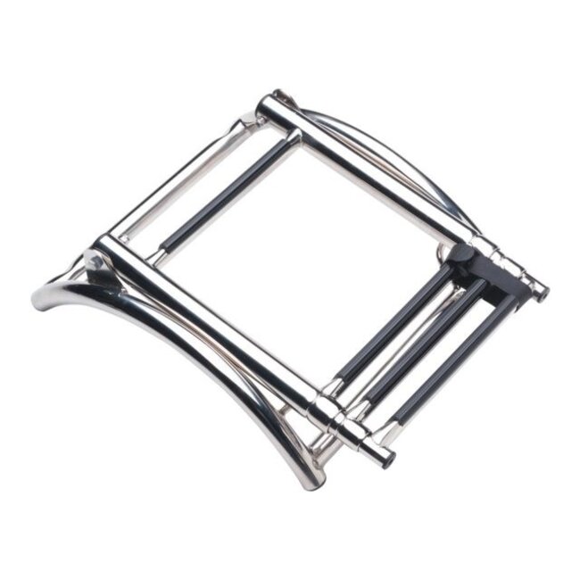 Talamex Telescopische zwemtrap RVS voor rubberboot 4 treden
