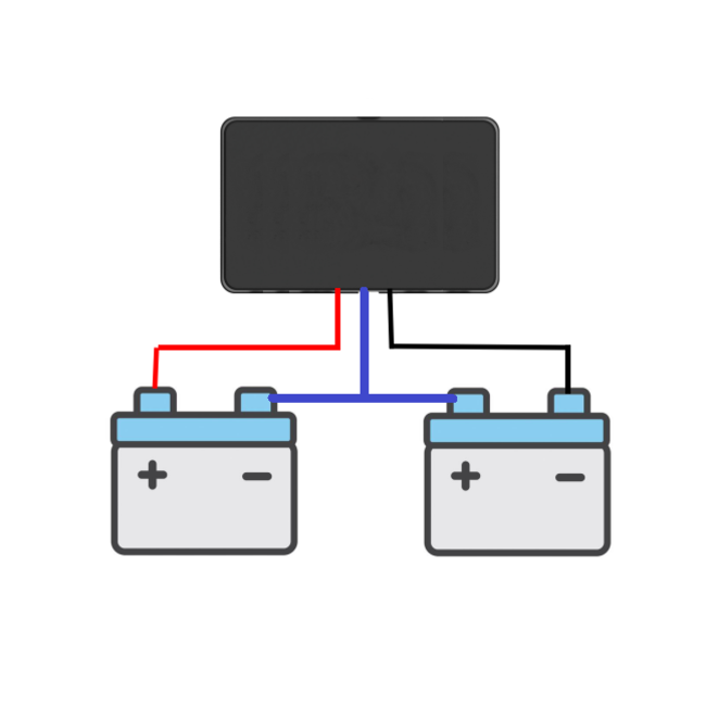 Laadspanning equalizer 12/24 V - 3 A