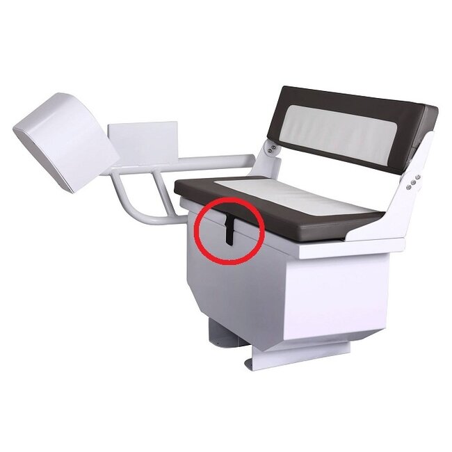 Talamex Overvalsluiting zwart voor Silverline consoles & bowlocker