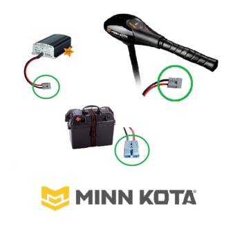 Fluistermotor Minn Kota set aanbieding