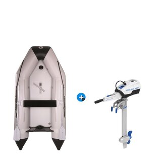 Talamex Rubberboot Aqualine QLA 350 airdeck + ePropulsion Spirit 1.0 Plus fluistermotor plug & play