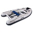 Talamex Silverline 270 RIB (aluminium) rubberboot + TM 66 fluistermotor + plug & play set