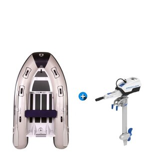 Talamex Silverline 270 RIB (aluminium) rubberboot +  ePropulsion Spirit 1.0 Plus fluistermotor plug & play