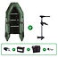 Talamex Rubberboot GLW 300 Greenline houten vloer + Minn Kota C2 50 fluistermotor + plug & play set