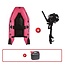Talamex Rubberboot Pink Line PLA 230 airdeck + 2,5 Pk Mercury set plug & play