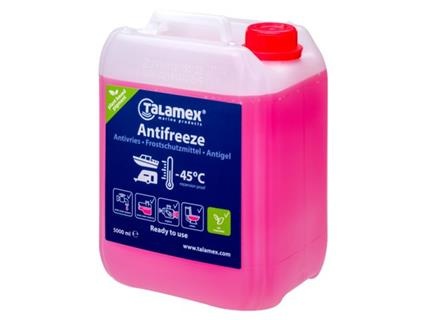 Talamex 5 liter anti-vries voor motor, drinkwaterpompen, tanks en toilet