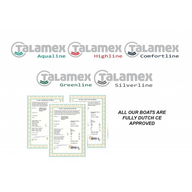 Talamex Highline Xlight HXL 250 airdeck rubberboot