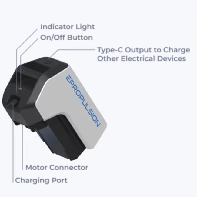 ePropulsion Spirit 2.0 elektrische buitenboordmotor kortstaart