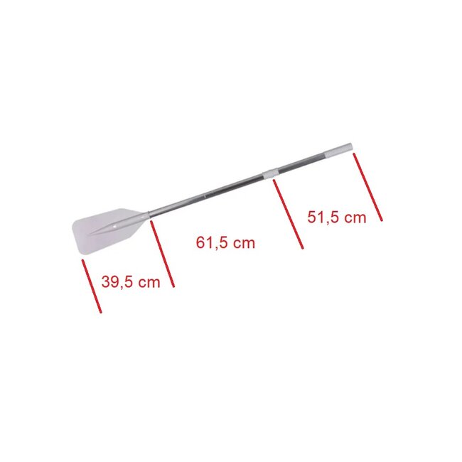 Talamex Peddelset met gat voor roeidol 152 cm lang