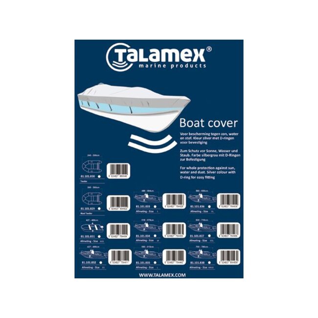 Talamex Rubberboot boothoes - Tender afdekkleed