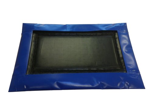 Desinfektionsmatte 90 x 60 x 4 cm inkl. Wasserdichtem Anti-Rutsch-Bezug 