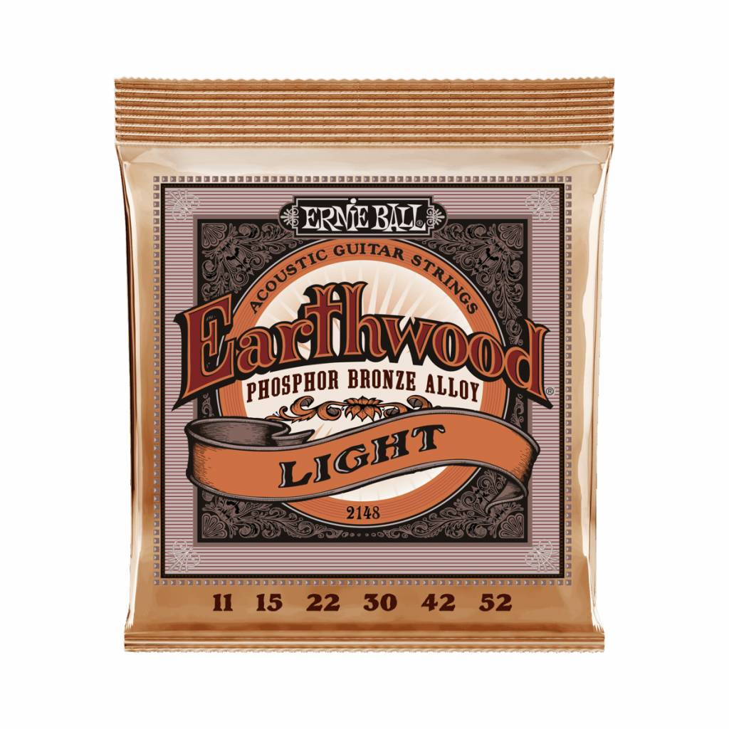 Ernie Ball Ernie Ball - Earthwood - Light - 2148 - Phosphor Bronze - 11-52