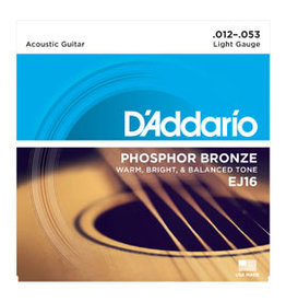D'Addario D'Addario EJ16 Phosphor Bronze 12-53 Light Gauge