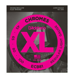 D'Addario D'Addario ECB81 Chromes Regular Light Gauge E-Bass