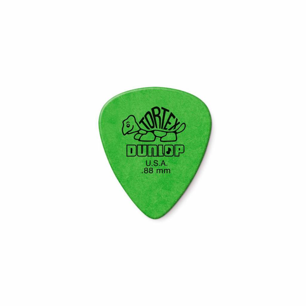 Dunlop Tortex Standard Picks green 0.88 mm